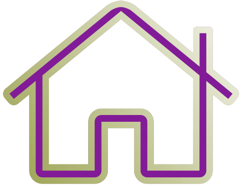 Image of a house in icon format.